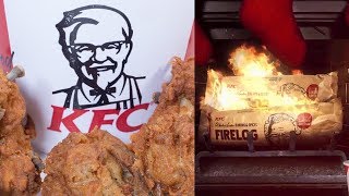 KFC’s Irresistible Fried Chicken-Scented Fire Logs Sell Out screenshot 5