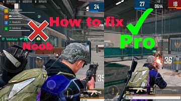 How To Fix Auto Shoulder Weapon In Pubg New State | Disable shoulder fire mode in pubg new state