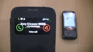 Over the Horizon Incoming call&Outgoing call at the Same Time Samsung  S4 mini +Sony Ericsson w850
