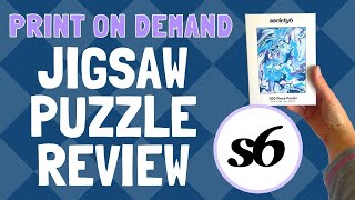 Society6 Product Review - Print on Demand Jigsaw Puzzles from @Society6