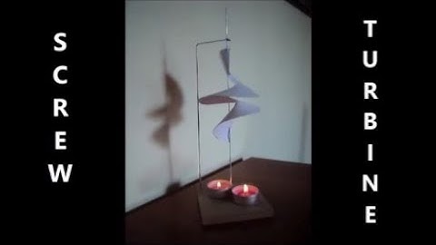 Operation of Archimedes screw turbine as vertical axis wind /hydro kinetic turbine at low speed flow