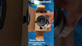 SALE. NIKON Z6 MARK 3  JUST 3 MONTHS OLD CAMERA CONTACT 9502771785 #nikoncamera#photography #virel