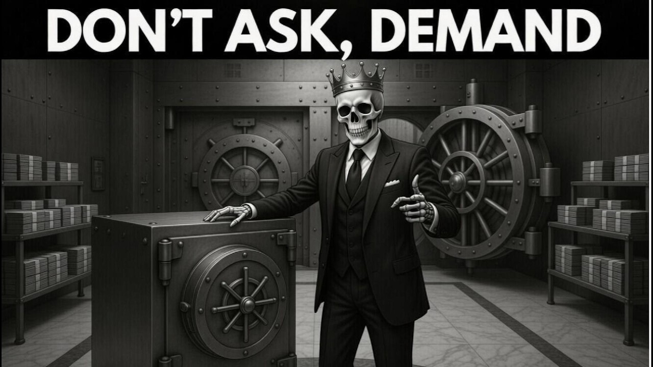 Machiavelli explains why the weak ask for money and the strong demand it.