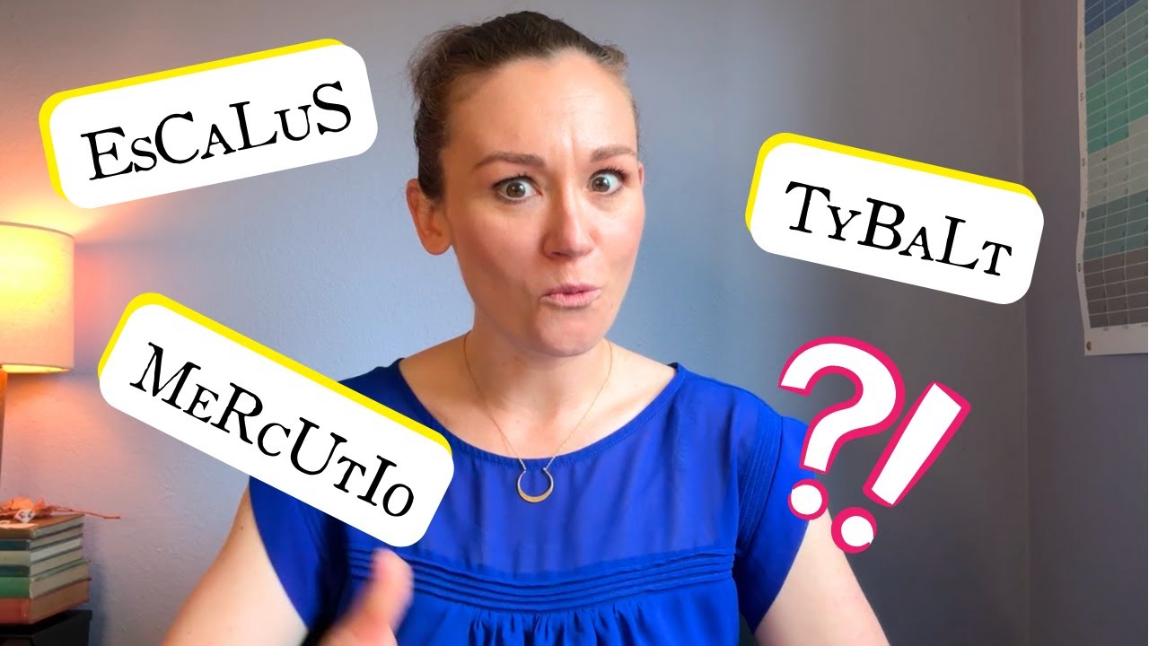 How to Pronounce ROMEO AND JULIET Character Names in Shakespeare!