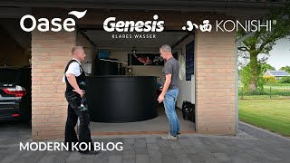 Modern Koi Blog #5346 - The noble indoor keeping of Silke & Dennis