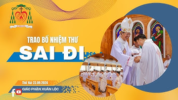 Công Bố và Trao Bổ Nhiệm Thư cho Các Linh Mục được sai đi với sứ vụ mới