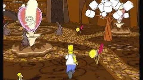 Land of Chocolate Wii Simpsons Game Full