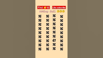 #quiz #challenge #quiztime #find odd number #puzzle #youtubeshorts