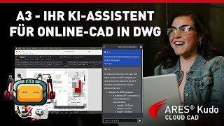 KI-Assistent für Online-CAD in DWG mit ARES Kudo