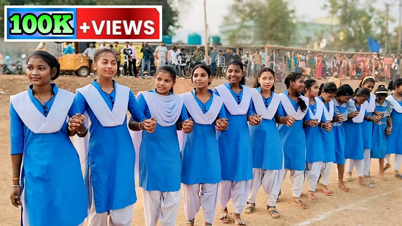 NUAGOAN DJ LAGNE ENEJ VIDEO / SCHOOL GIRLS DANCE | NUAGOAN DHABUL TAMSA 2025