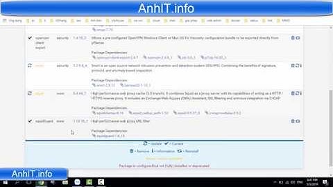 Cấu hình OpenVPN trên pfsense