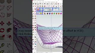 Extrude any curved surface in #sketchup #shorts