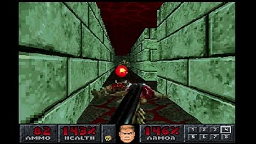 Final Doom (PS1) MAP 24: Heck (100%)