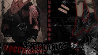 Nombres de usuario ⛓️ DARK/GRUNGE/GOTH - Usernames🥀 screenshot 4