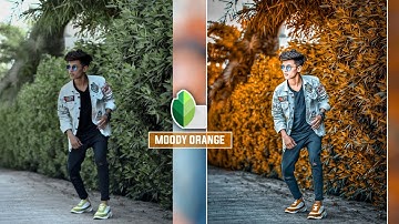 Snapseed Moody Orange Effect | Snapseed Photo Editing - [AF EDIT] #moodyorange