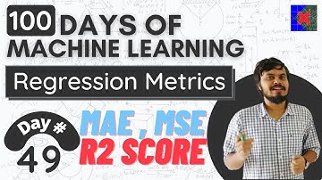 Regression Metrics | MSE, MAE & RMSE | R2 Score & Adjusted R2 Score