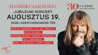 Mandoki Soulmates - Teaser Open-air concert Budapest | 19 August 2022