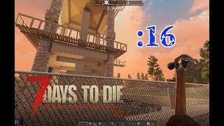 【7 Days to Die】作り慣れていない男が迎撃拠点：16