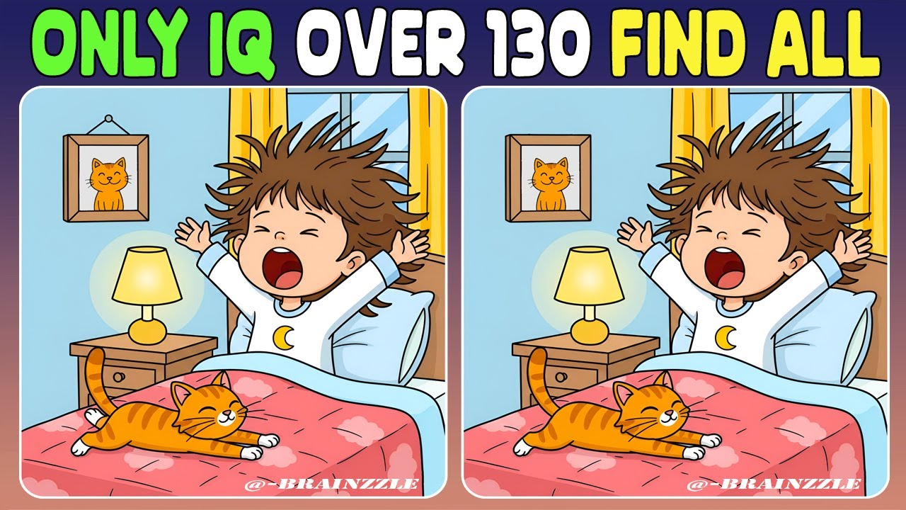 Сможете ли вы найти разницу? Визуальная тренировка мозга (довольно сложная)