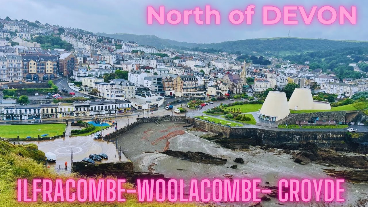 Walking Tour in the Untouched Beauty of North Devon 4K 🇬🇧 - Ilfracombe, Woolacombe & Croyde (2025)