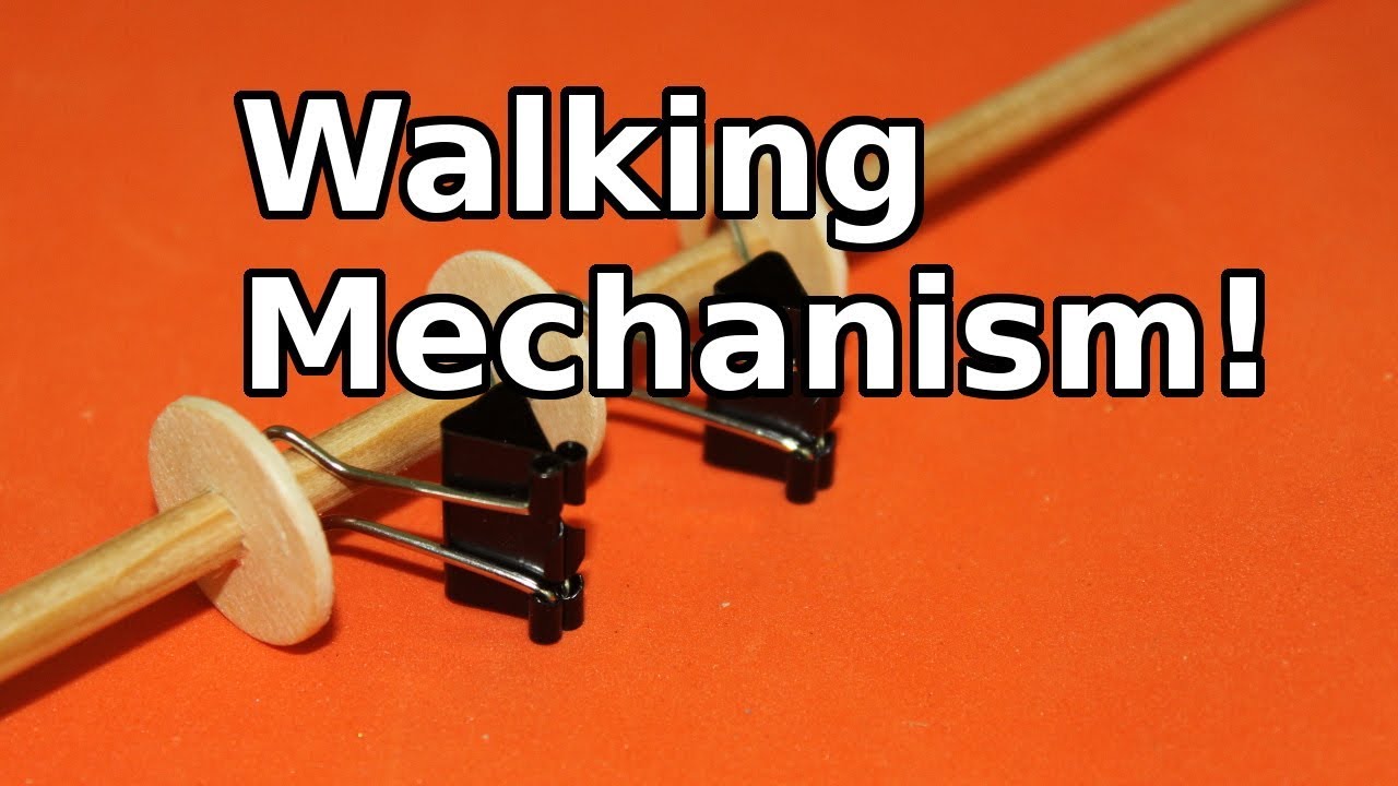How to Make a Walking Mechanism YouTube