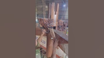 Cách bác thợ dựng nhà chòi lục giác đẹp! Rất khó 🤔#shorts