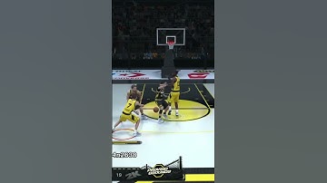 Sick pass to my teammate #nba #nbahighlights #nba2k #nba2k23 #nba2k25 #nba2k26 #passing #shorts #fyp