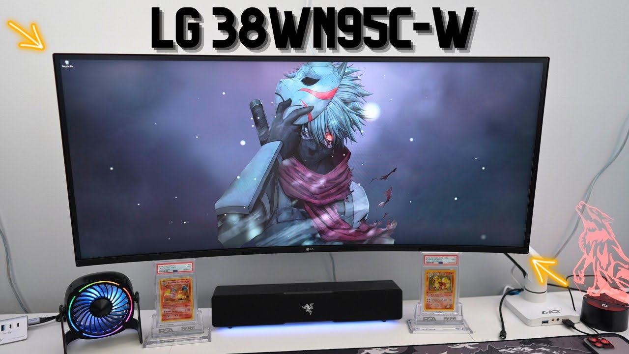  LG 38WN95C-W Monitor 38 21:9 Curved UltraWide QHD+