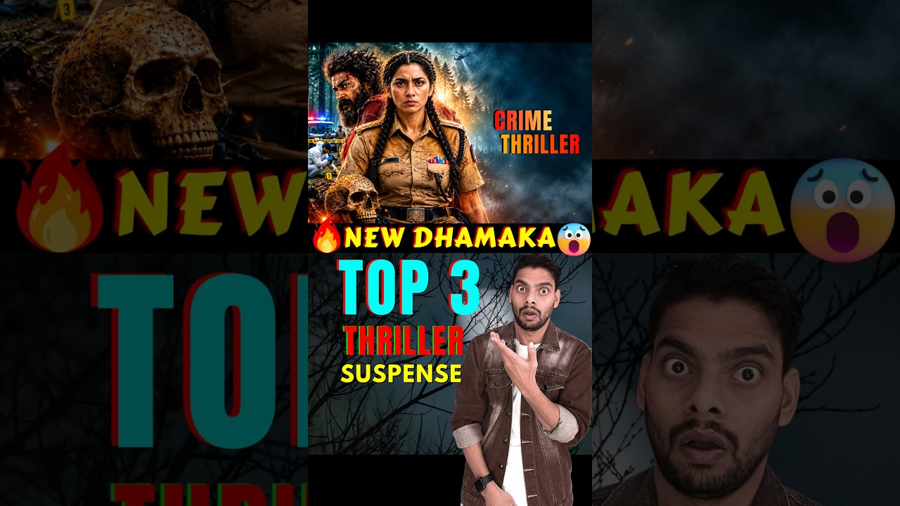 Top 3 New South Action Movies in Hindi 2024 🔥 #southmovie