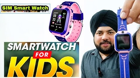 Sekyo S2 Smart Kids LBS Location Tracking Watch with Voice Calling | CHILDs FIRST PHONE | SIM WATCH