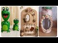 Trending Home Decoration Crafts Using Waste Materials