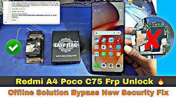 Redmi A4 Poco C75 5G Frp Unlock | Offline Solution ✅