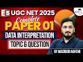 UGC NET Paper 1 Preparation | Data Interpretation Topic & Question | Episode 5