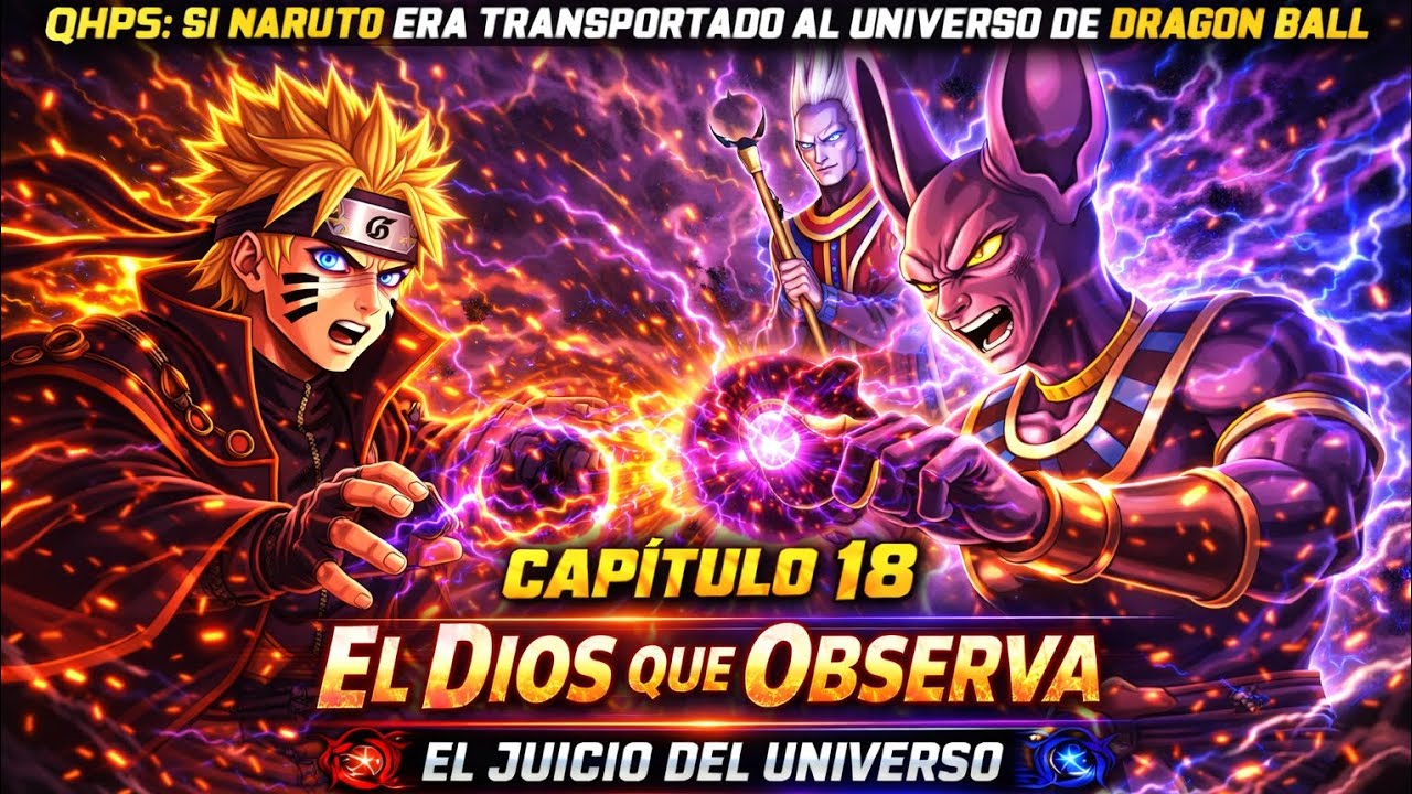 Qhps si naruto era transportado al universo de dragon ball z cap 18
