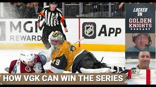 Vegas Golden Knights DEFENSE faces highest TEST yet vs Colorado Avalanche ELITE | VGK Podcast