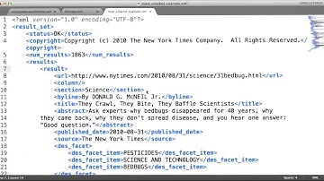 Fundamentals of XML - Data Wranging with MongoDB