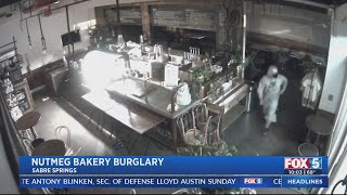 Nutmeg Bakery in Sabre Springs Burglarized