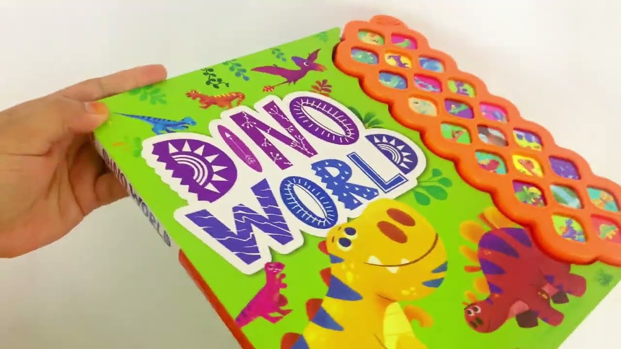 世界名作文庫/恐竜の足音 9781837710348 Dinosaurs World Sound Book With 22 Buttons - YouTube