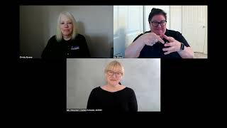 ACDHH and Alzheimer's Association Caregiver Sessions Announcement - ASL