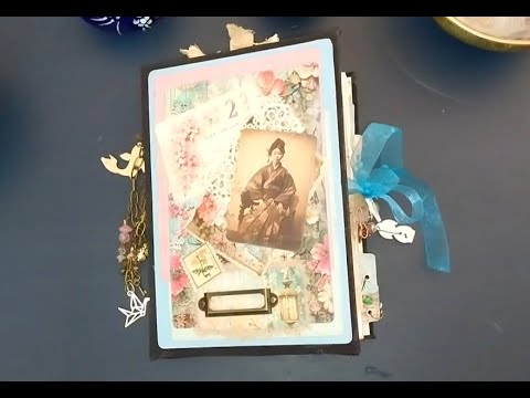 Japanese Beauties' Junk Journal Flip-Thru. - YouTube