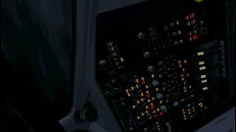 PMDG MD-11 "Christmas Tree" test