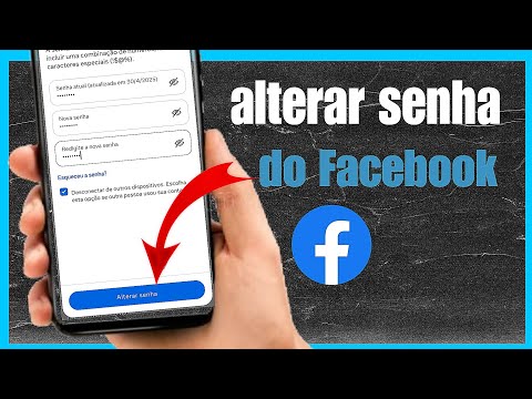 Como MUDAR SENHA DO FACEBOOK pelo CELULAR | Atualizado 2025