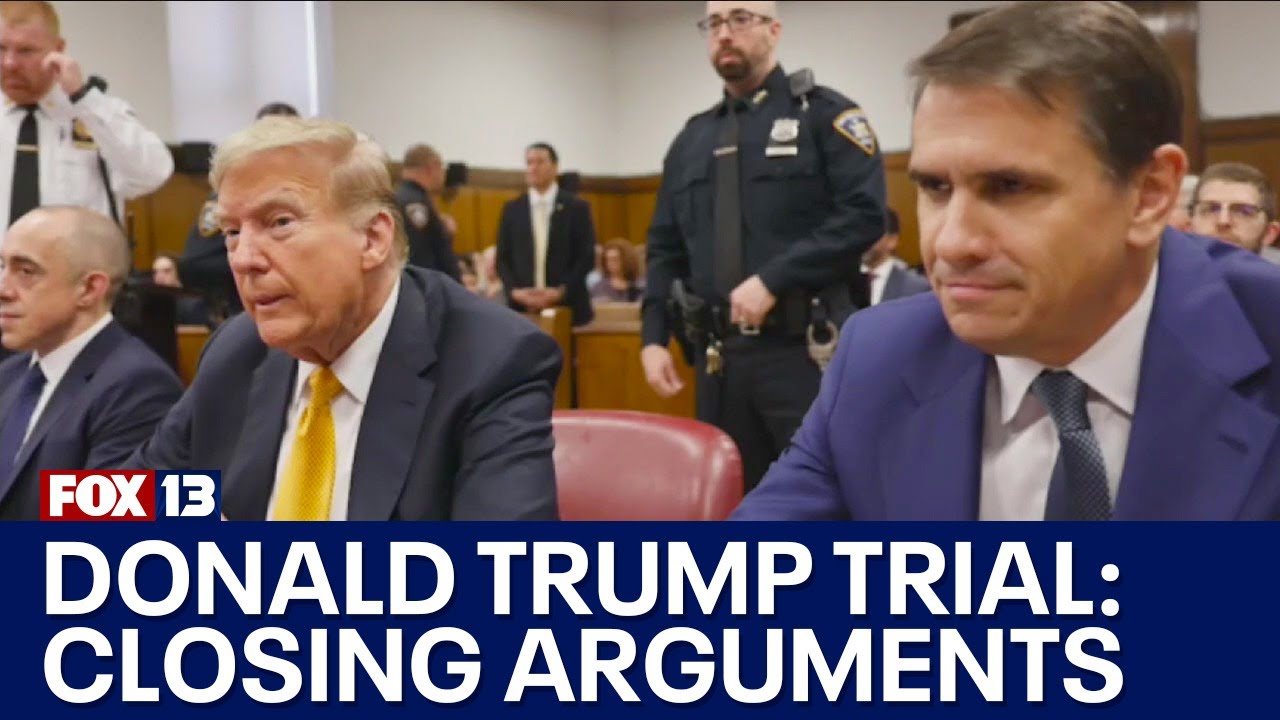 Closing arguments in Trump Hush Money trial - YouTube