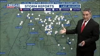 Cold Front Brings Cooler, Drier Air to Alabama This Week - CBS42 News @ 6pm