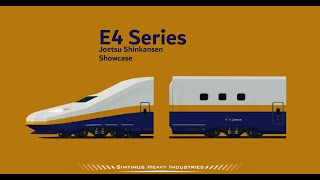 Shinkansen E4 MAX Showcase | Stormworks