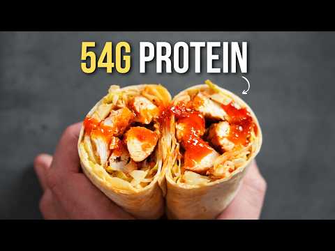 High Protein Chicken Wraps | Easy Meal Prep For The Week