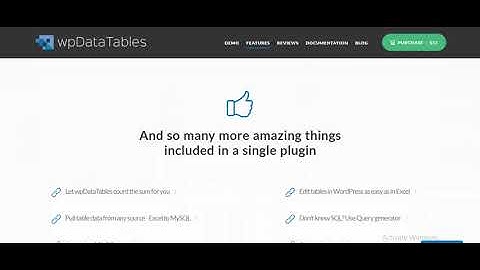 wpDataTables   Tables and Charts Manager for WordPress