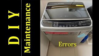 LG Top Load Washing Machine Error Codes & Maintenance.. #lg  #topload  #washing  #machine