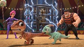 The Forgotten Stone Giant! ✨🌙 Baby T-Rex Saves a Lost Mother PART 2 | Dinosaur Animated Short Film