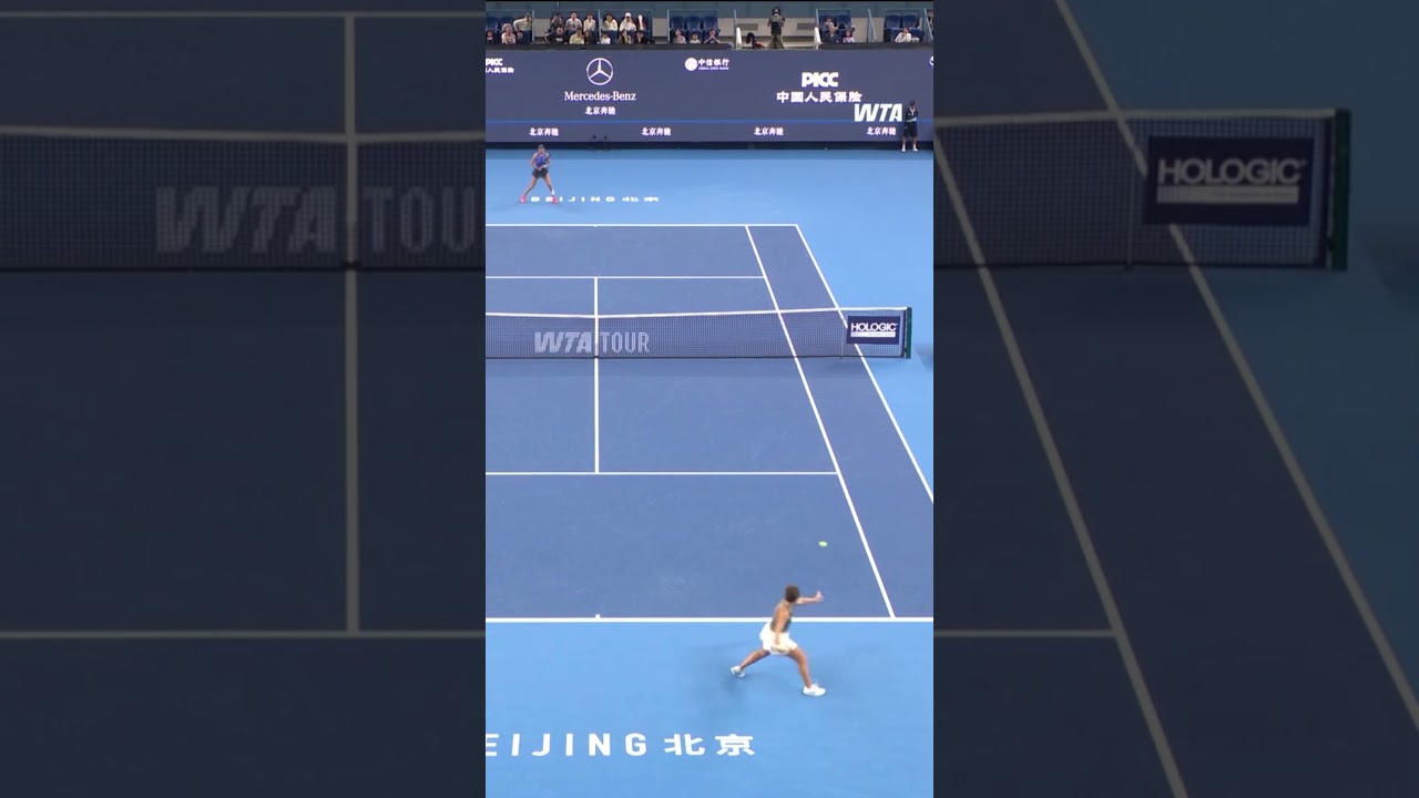 NEXT LEVEL TENNIS 🔥 Amanda Anisimova, that is sublime 👏 